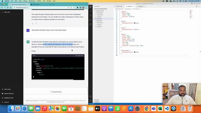 Create Chess Game in HTML, CSS, JavaScript using ChatGPT смотреть онлайн