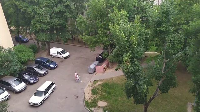 Гроза прошла стороной от моего дома в Минске смотреть онлайн