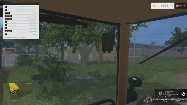 Рабочие будни 22 день. Уборка кукурузы.Начали заполнять яму .Farming Simulator 2015 смотреть онлайн