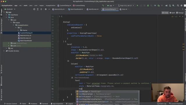 Android Custom Dialogs in Jetpack Compose - Android Studio Tutorial смотреть онлайн