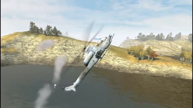 Battlefield 2 - вертолетные трюки смотреть онлайн