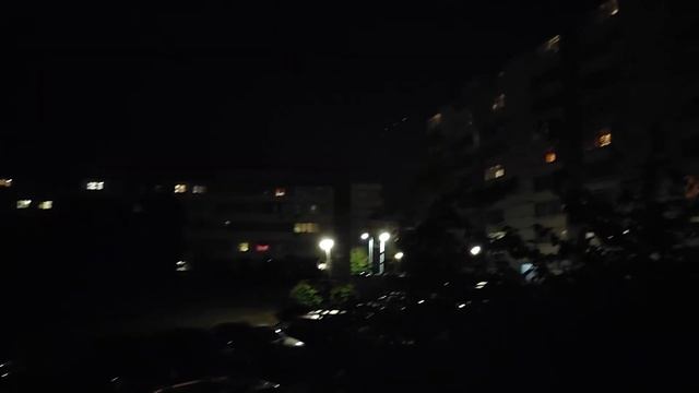 Основная камера Xiaomi 12 Lite ночью  FullHD 30 FPS + gyro-EIS