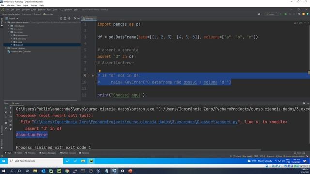 CCDD 146 - Python Intermediário - Exceções (Assert) смотреть онлайн