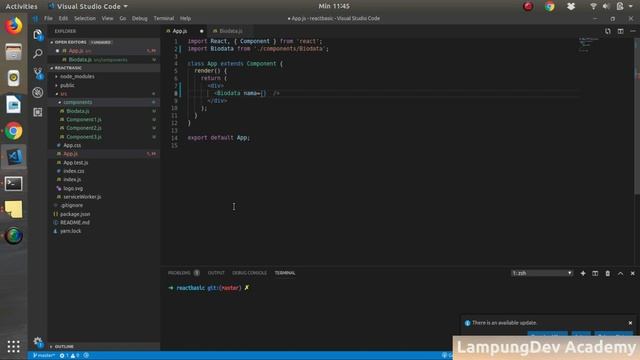 03 React.js Tutorial - Props смотреть онлайн