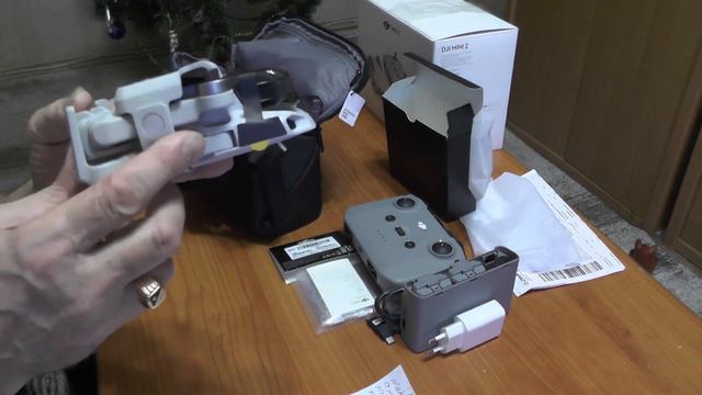 Распаковка квадрокоптера Dji Mavic Mini 2 Combo.2021г. смотреть онлайн