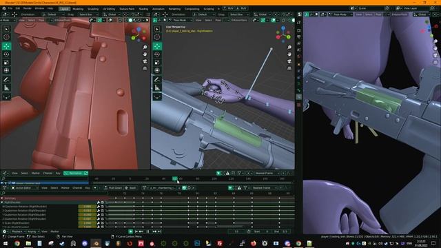 Dayz OC-14 (Animations - Chargin bullet / Blender # 2 With bullet смотреть онлайн