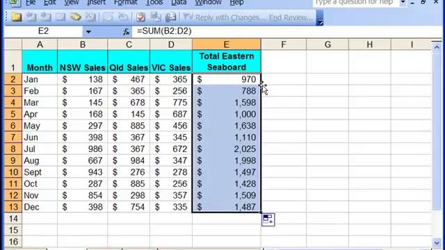 Excel Tutorial Tip 1 - Copy Formula Down Column. Excel Training Courses Sydney смотреть онлайн
