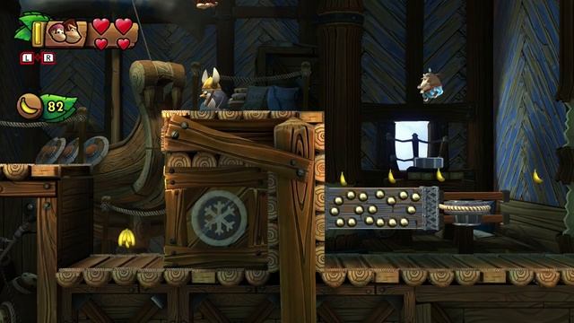 Donkey Kong Country: Tropical Freeze Playthrough Part 35 - 4-5: Sea Stack Attack 100%! смотреть онлайн