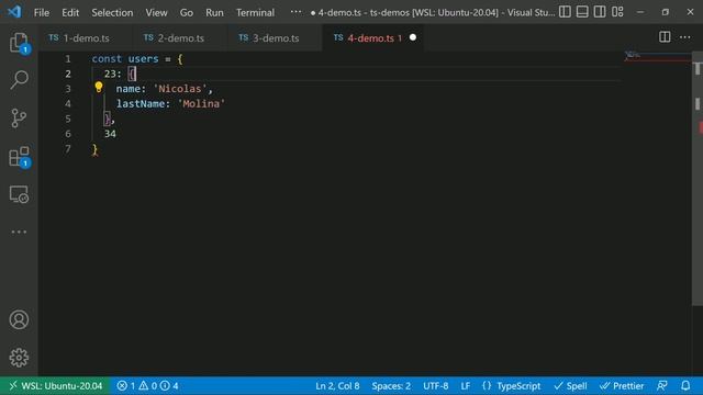 Objetos en TypeScript: Usando el Record Type смотреть онлайн