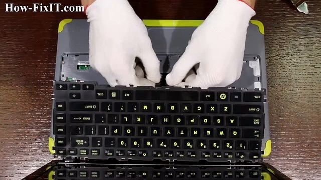 How to replace keyboard on Toshiba Satellite L630, L635 laptop смотреть онлайн
