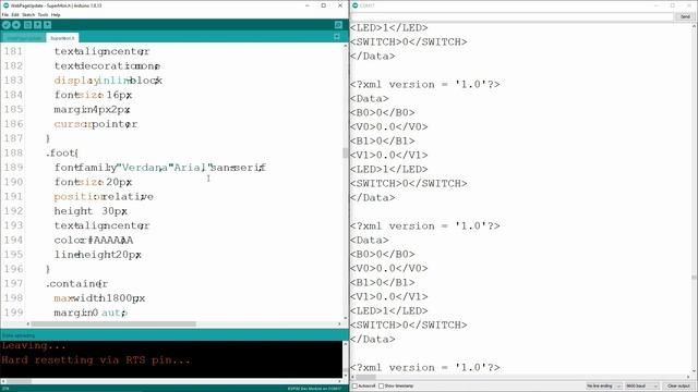 ESP32 Web page creating and updating смотреть онлайн