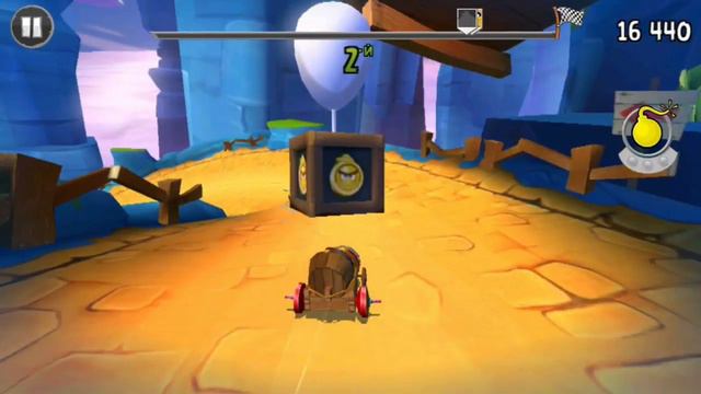 [30k] [iOS] Angry Birds Go! прохождение [#12] - Удвоитель монет и поражение Бабблза смотреть онлайн