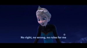 @холодное сердце FROZEN   Let It Go Sing along