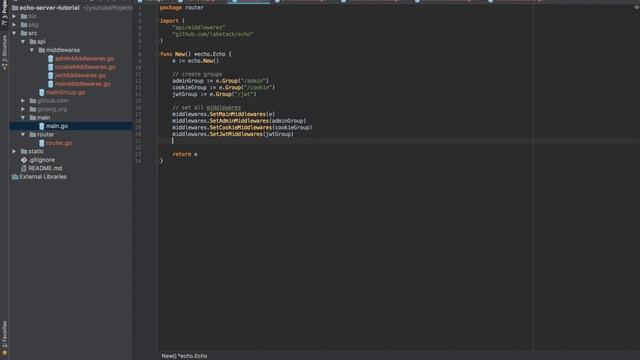 Creating Golang WebServer With Echo - Part 10: Refactoring смотреть онлайн