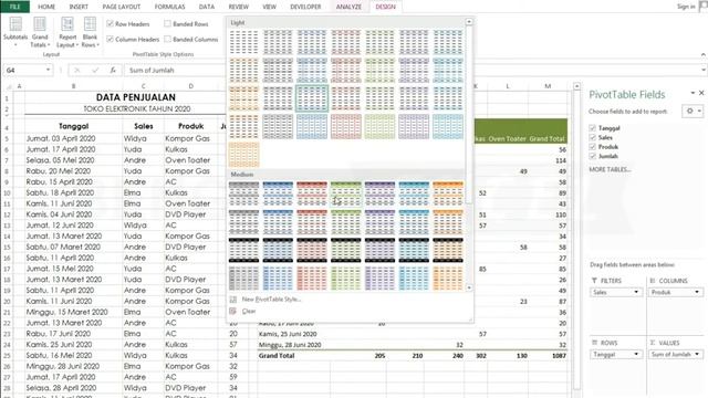 Mudah Belajar Pivot Table dan Pivot Chart смотреть онлайн