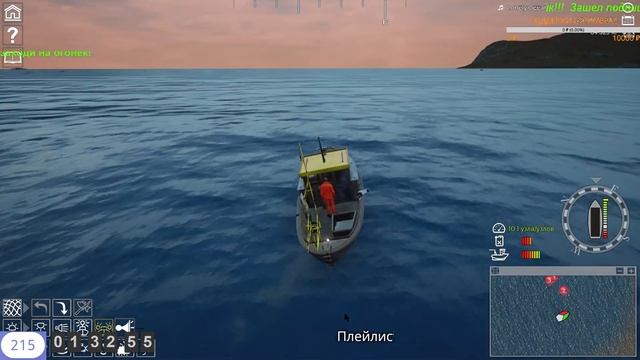 Стрим. Рыбалка в Баренцевом море. Fishing Barents Sea