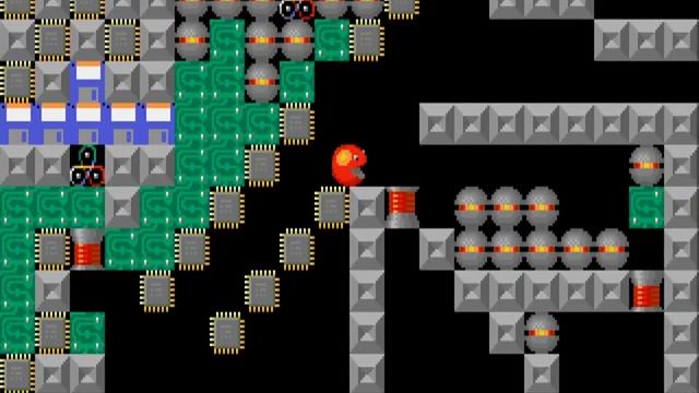 Supaplex (WITH COMMENTS): Level 108 - Sadism! смотреть онлайн