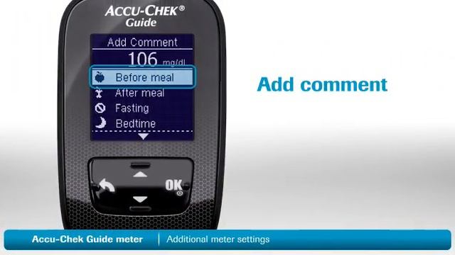 Accu-Chek Guide : Additional Meter Settings смотреть онлайн