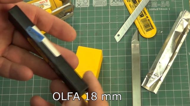 Лезвия olfa AB-ABB ABS LB LBB Опыт применения Рекомендации для выбора смотреть онлайн