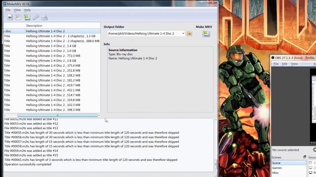 How to rip bluray discs on Linux смотреть онлайн