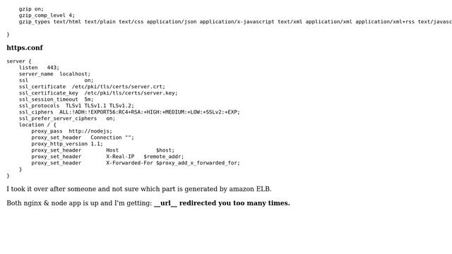 DevOps & SysAdmins: ELB nginx - redirect loop смотреть онлайн