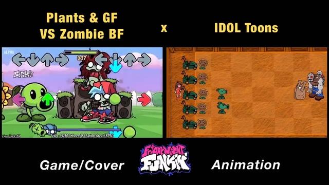Plants VS Zombie BF BLOOM N BRAINS  BAD BASH  PVZ Plants VS Rappers  GAME x FNF Animation