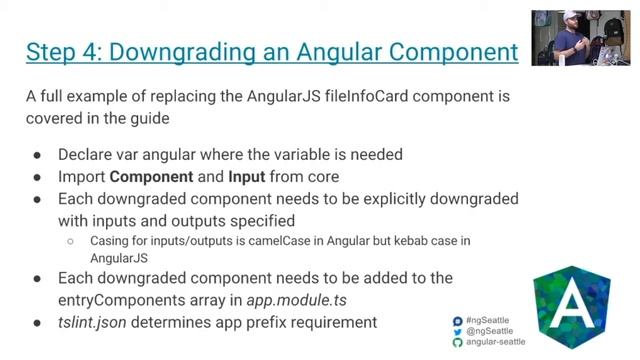 UpgradeModule with Angular/AngularJS - Jens Bodal смотреть онлайн