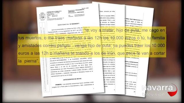 EL EXPELOTARI MIKEL GOÑI CONDENADO A OCHO AÑOS DE CÁRCEL смотреть онлайн