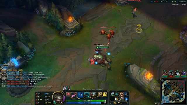 How to Carry as Tahm Kench #12 -- Only Support to Diamond Series -- League of Legends смотреть онлайн