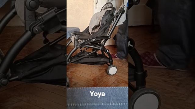 Yoya Как разложить/сложить детскую коляску #лайфхак #совет смотреть онлайн