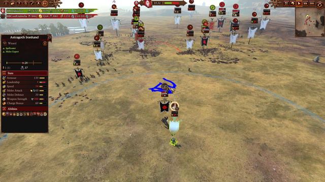 Быкотавры, Минотавры или Кентигоры | Гномы Хаоса vs Зверолюды | Ленды | Total War: WARHAMMER 3 смотреть онлайн