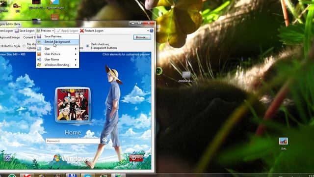 Персонализация Windows 7: как поменять экран приветствия смотреть онлайн