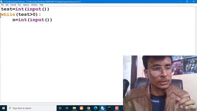 Finding Square Roots | CodeChef Beginners Problems | Python смотреть онлайн