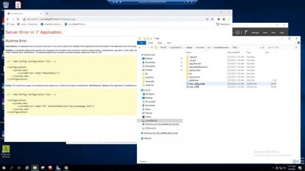 Server Error in '/' Application