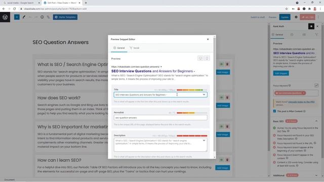 How to Add Keywords, Meta Title and Meta Descriptions in WordPress смотреть онлайн