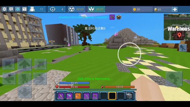 Battle Royale Build And Shoot - Blockman Go:Blocky Mods смотреть онлайн