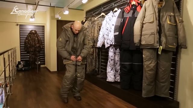 Костюм рыболовный зимний Canadian Camper Yukon 3 в 1 смотреть онлайн