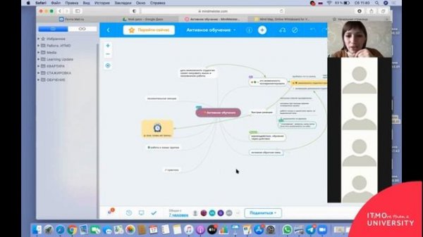 Как создавать mind  map  в сервисе  Mindmeister.