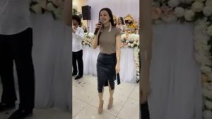 аксана алибекова  на свадьбе