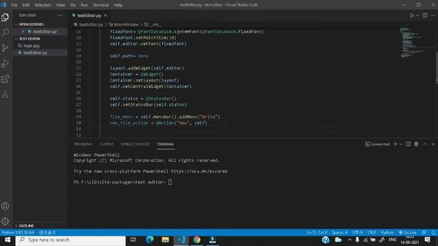 Build your own NOTEPAD using pyqt5 and python || pyqt5 //(part-2)// || pyqt5 tutorial || notepad смотреть онлайн