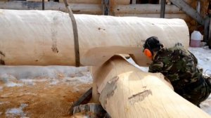 Срубы из отборных брёвен сибирского кедра