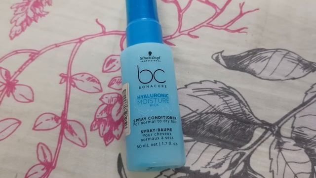Schwarzkopf Bonacure Hyaluronic Moisture Kick Spray Conditioner