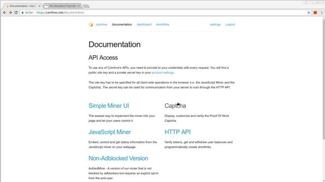 Coinhive - Ein Javascript Monero Miner für die Website смотреть онлайн