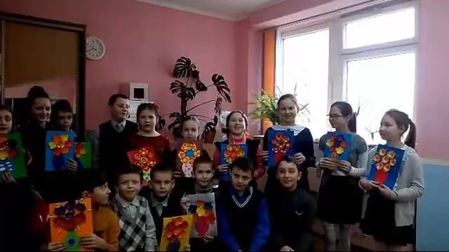 Поздравление мам на 8 марта смотреть онлайн