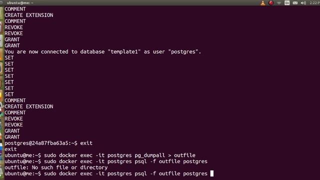 Manual Postgres Backup from Working Docker Container смотреть онлайн