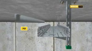 Инструкция. Монтаж кабельных лотков перфорация KO с прокладкой кабеля