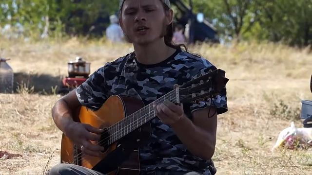 Фестиваль бардовской песни "Крутой берег", в РО, Роман Лушов, попури смотреть онлайн