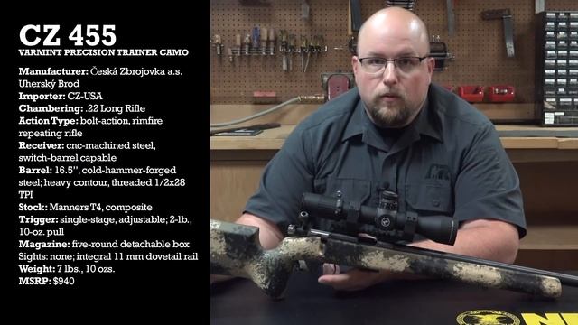 NRA Gun of the Week: CZ 455 Varmint Precision Trainer Camo Rifle смотреть онлайн