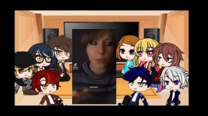 Реакция отомэ игры опасные парни на т/и(гг) тик ток рандом