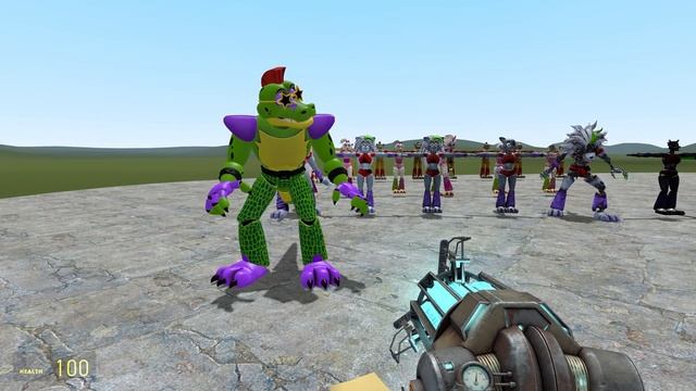 FNAF SECURITY BREACH ALL SKINS In Garry's Mod! (Five Nights at Freddy's: Security Breach) смотреть онлайн